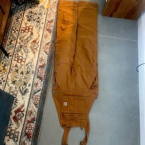 Carhart overalls brown like new